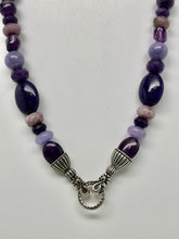 Load image into Gallery viewer, Fabulous Find Carolyn Pollack Relios Sterling Amethyst Necklace
