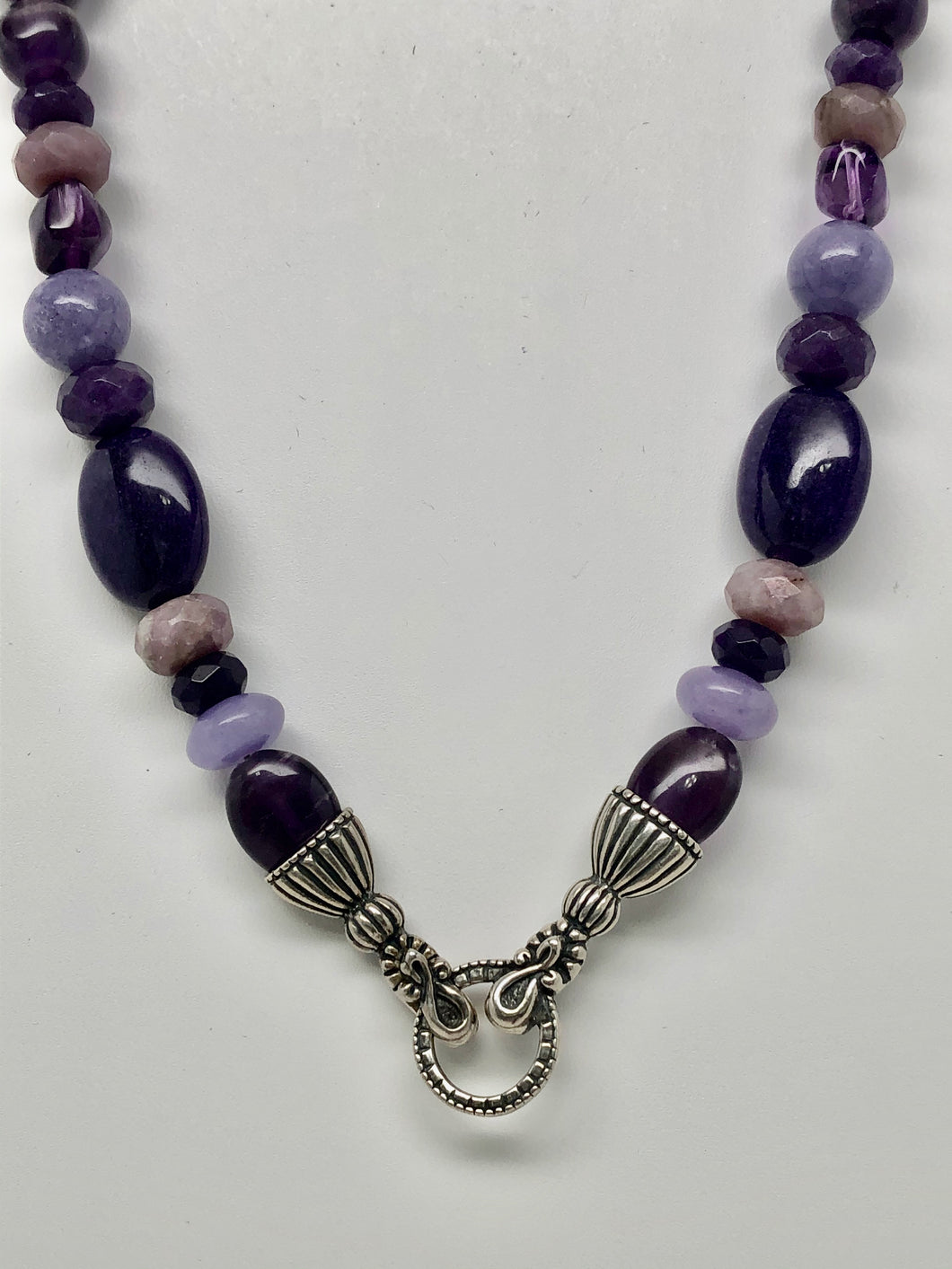Fabulous Find Carolyn Pollack Relios Sterling Amethyst Necklace
