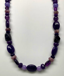 Fabulous Find Carolyn Pollack Relios Sterling Amethyst Necklace