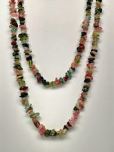 Load image into Gallery viewer, Fabulous Find Tourmaline Peridot Chip Necklace 36&quot;
