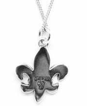 Load image into Gallery viewer, Fabulous Find Lori Boon Sterling Silver Fleur de Lys Necklace

