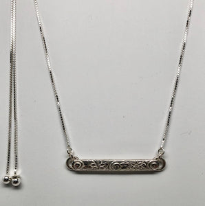 Original Sterling Silver Necklace and Earrings Set