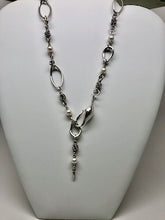 Load image into Gallery viewer, Fabulous Find Necklace Sterling and 14K  with pearls by Michael Dawkins
