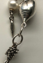 Load image into Gallery viewer, Fabulous Find Necklace Sterling and 14K  with pearls by Michael Dawkins
